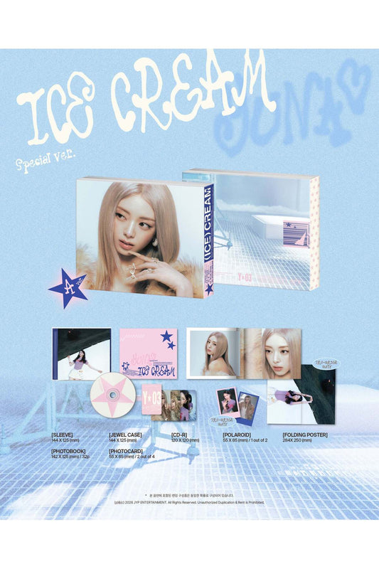 YUNA (ITZY) - [Ice Cream] SPECIAL Ver. Album