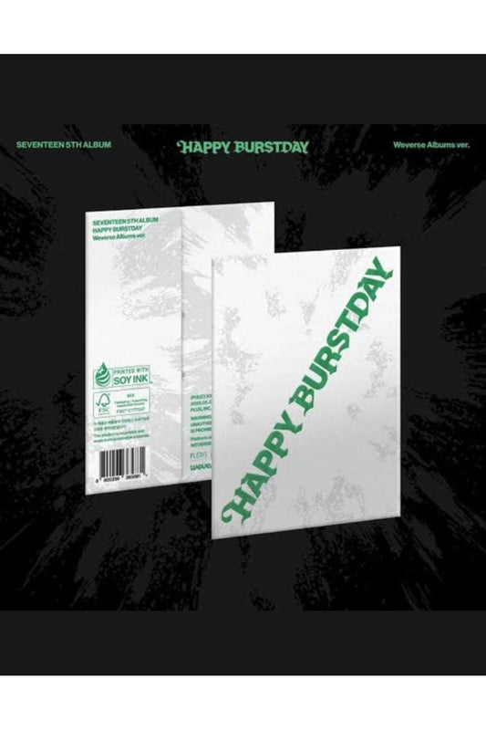 (WEVERSE POB) SEVENTEEN - 5th Album [HAPPY BURSTDAY] (Weverse Albums Ver.)