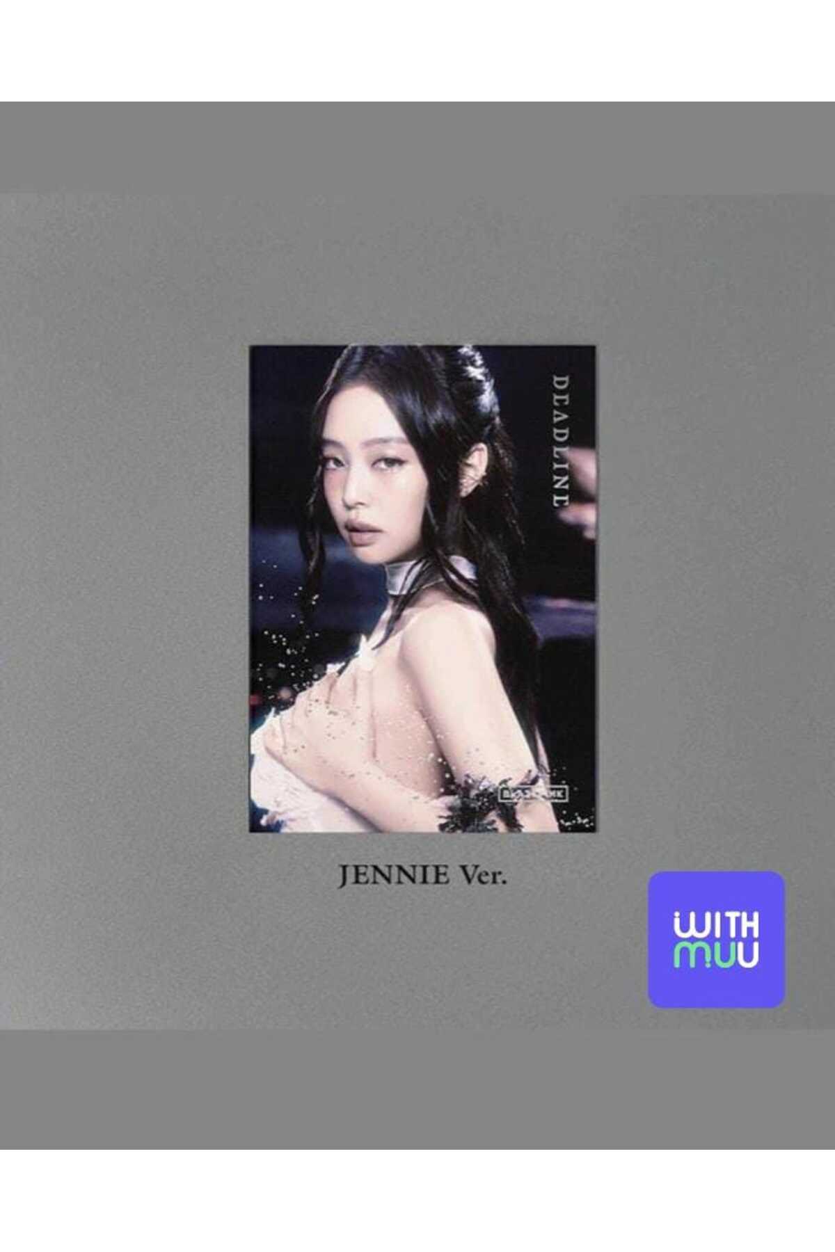 (Withmuu POB'lu) BLACKPINK - 3rd Album [DEADLINE] SILVER Ver. Jennie