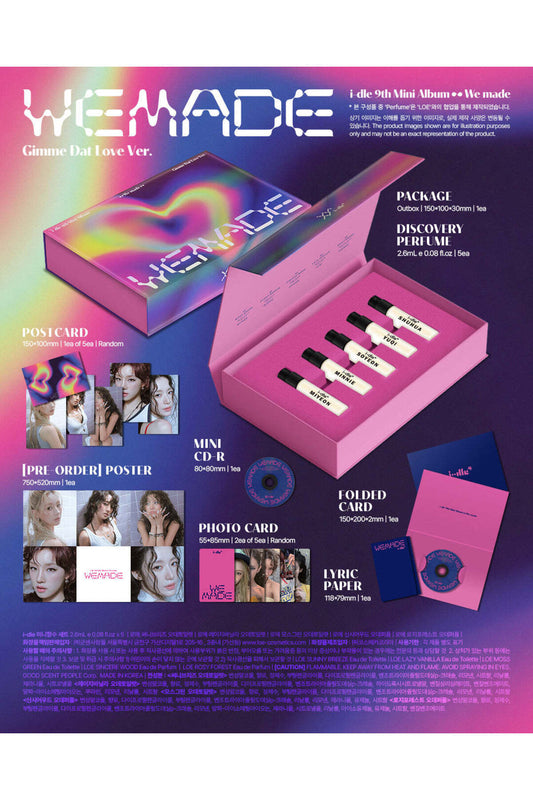 i-dle - 9th Mini Album [We made] Gimme Dat Love Ver.