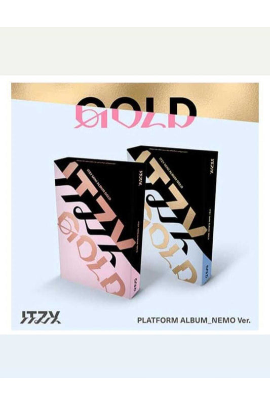 Itzy - Gold Mini Platform Nemo Vers. Albüm (Pink Version)