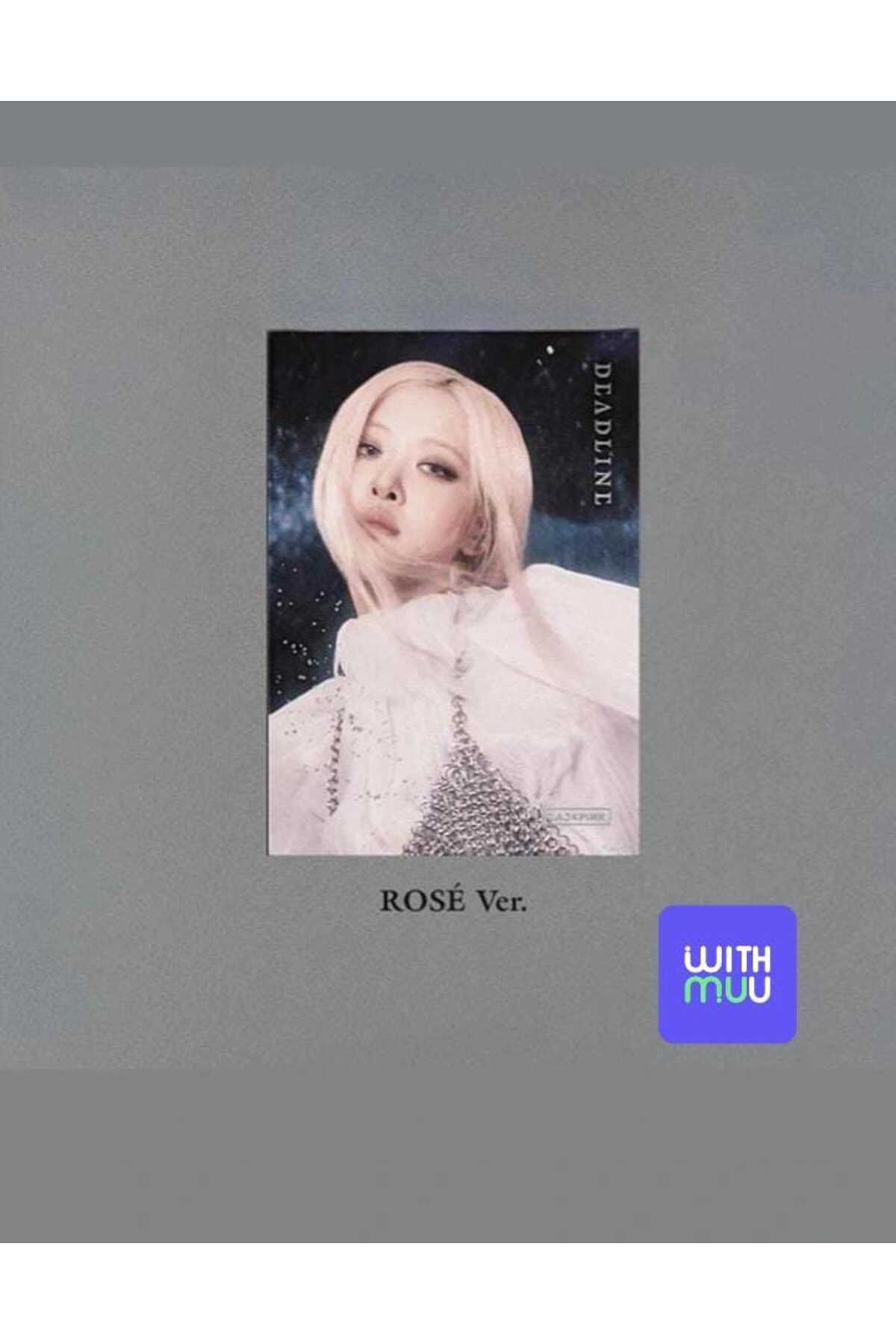 (Withmuu POB'lu) BLACKPINK - 3rd Album [DEADLINE] SILVER Ver. Rosé