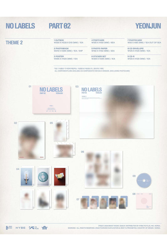 YEONJUN - [NO LABELS: PART 02] Album