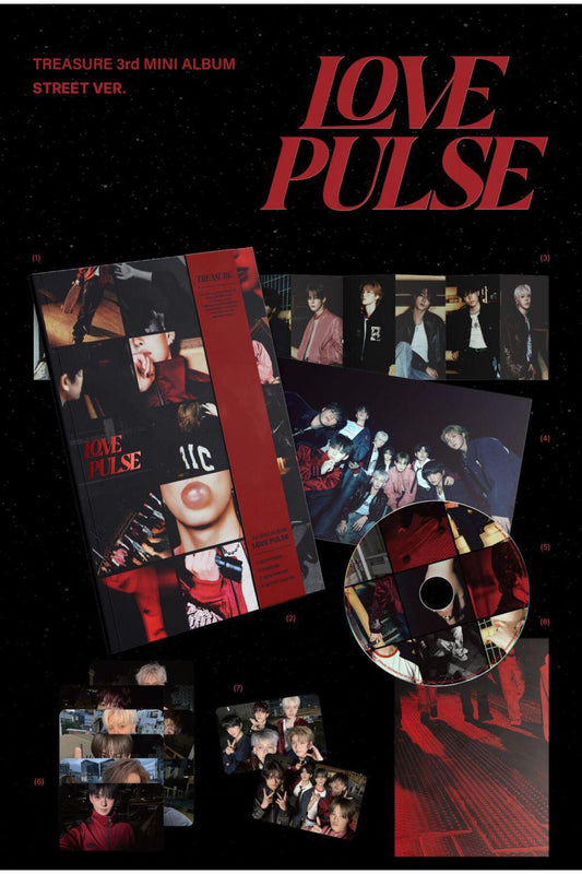 TREASURE - 3rd Mini Album [LOVE PULSE]