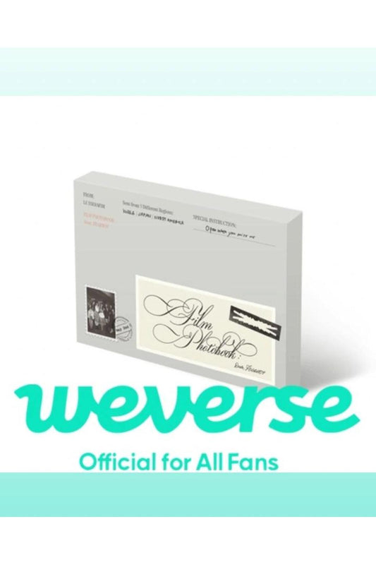 [WEVERSE POB'lu] LE SSERAFIM FILM PHOTOBOOK : Dear, FEARNOT