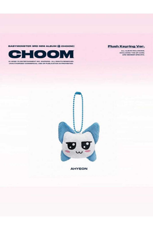 BABYMONSTER - 3rd Mini Album [춤 (CHOOM)] Plush Keyring AHYEON Ver.