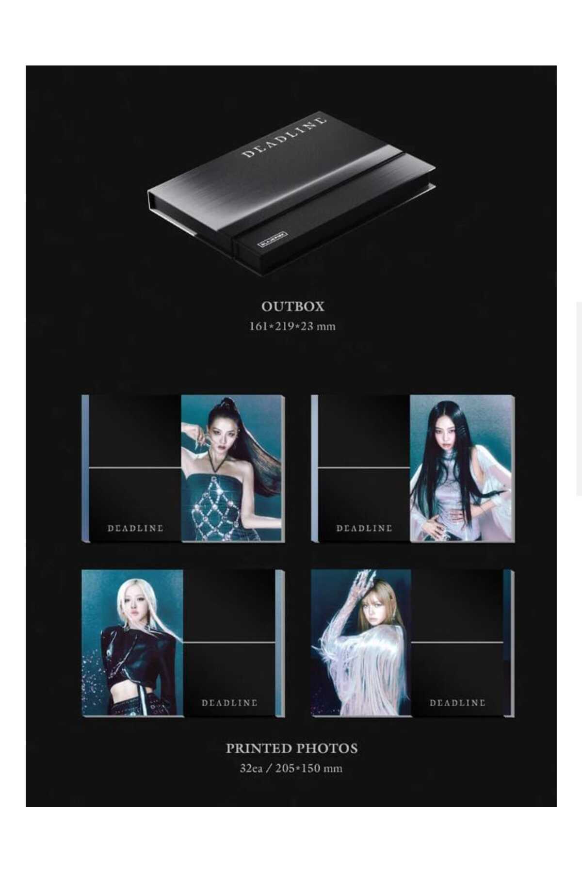 (Withmuu POB'lu) BLACKPINK - 3rd Album [DEADLINE] GRAY Ver.
