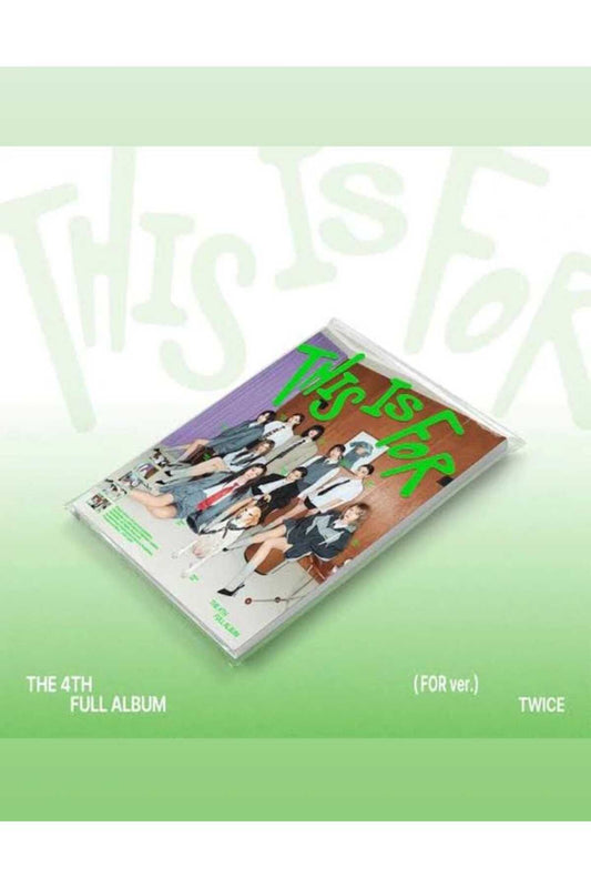 [JYP FANS POB] TWICE – 4th Album [THIS IS FOR]