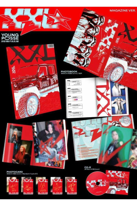 YOUNG POSSE - EP [XXL] Magazine Ver.