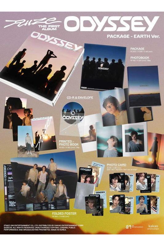 RIIZE - 1st Album [ODYSSEY] PACKAGE Ver.