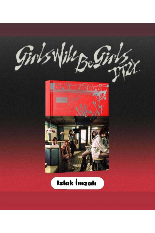 ITZY - [Girls Will Be Girls] Photobook İmzalı Ver. Album