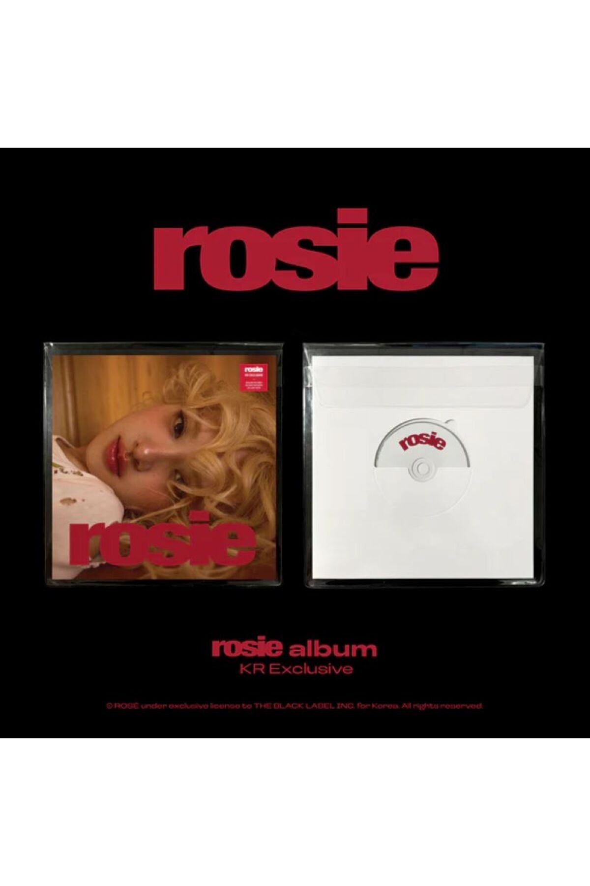 ROSÉ (BLACKPINK) - 1st Album [ rosie ] (KR Exclusive ver.)