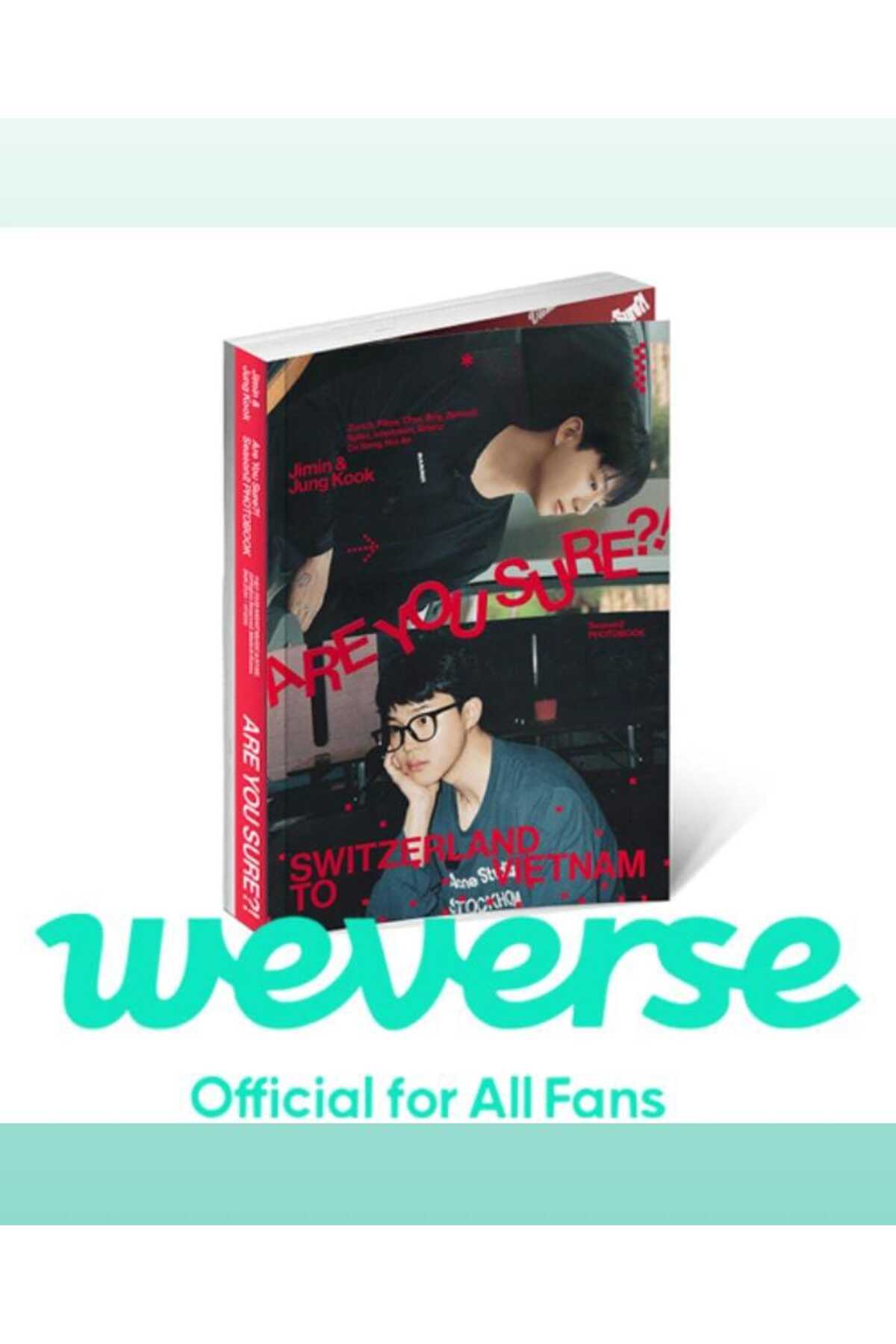 [WEVERSE POB'lu] Jimin X Jung Kook Are You Sure?! Season2 PHOTOBOOK