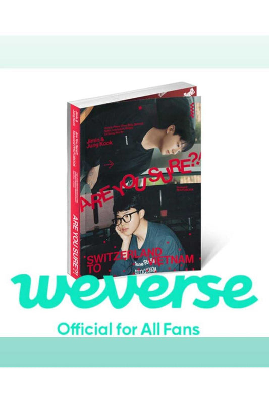 [WEVERSE POB'lu] Jimin X Jung Kook Are You Sure?! Season2 PHOTOBOOK