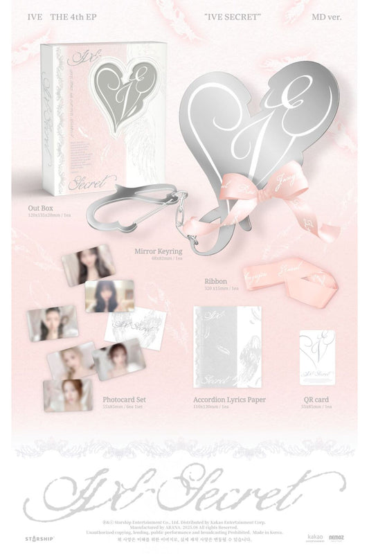 IVE - 4th EP [IVE SECRET] MD Ver. Album