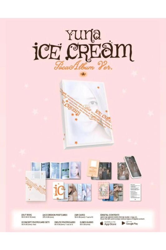 YUNA (ITZY) - [Ice Cream] POCAALBUM Ver. Album