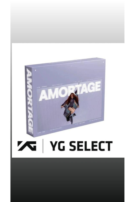 YG SELECT POB - JISOO (BLACKPINK) - [AMORTAGE] EXCLUSIVE EDITION Album