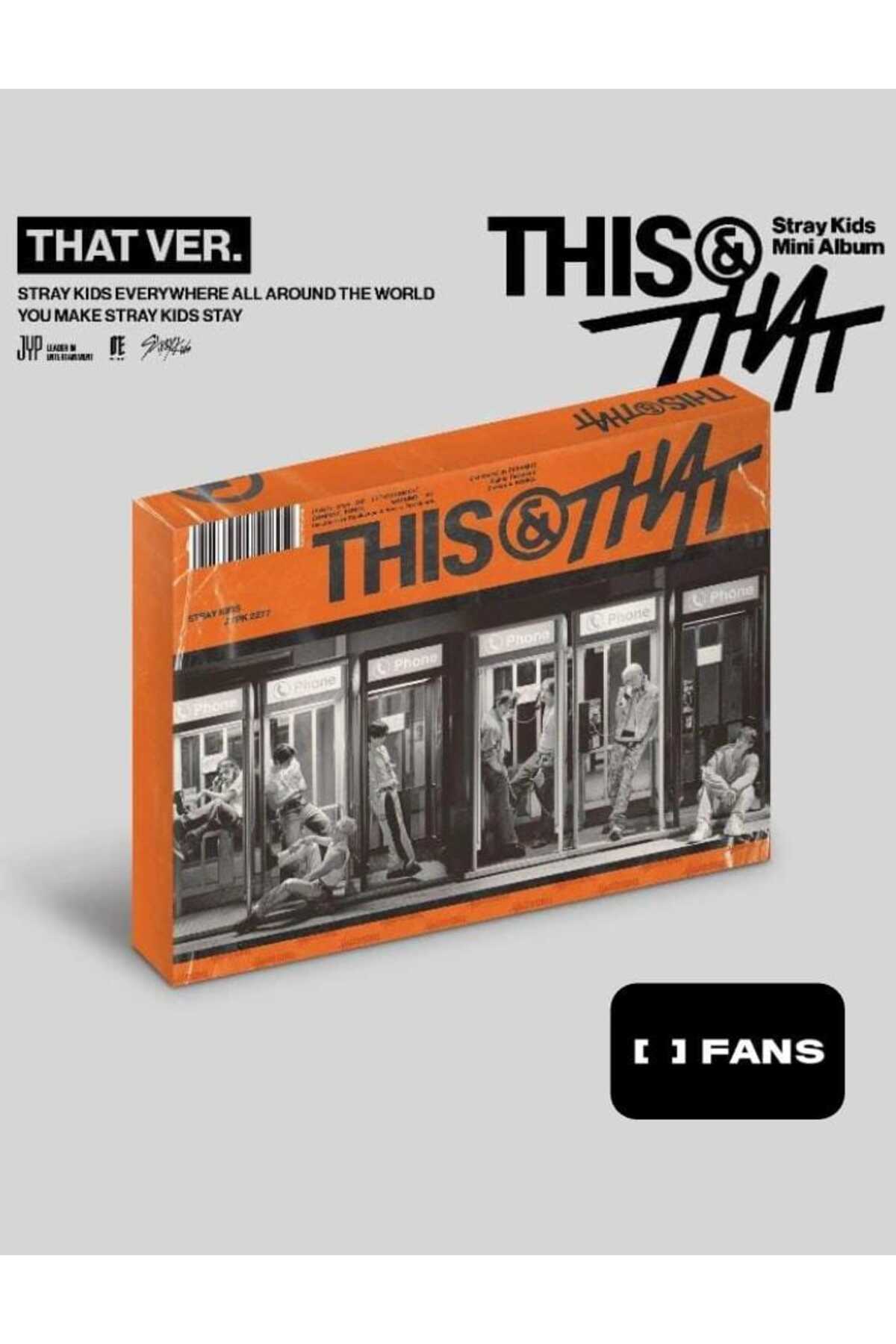 (Fans Shop POB'lu) Stray Kids - [THIS & THAT] Album