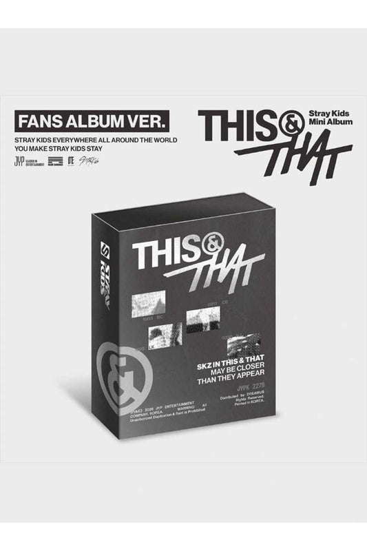 Stray Kids - [THIS & THAT] Fans Ver. Album