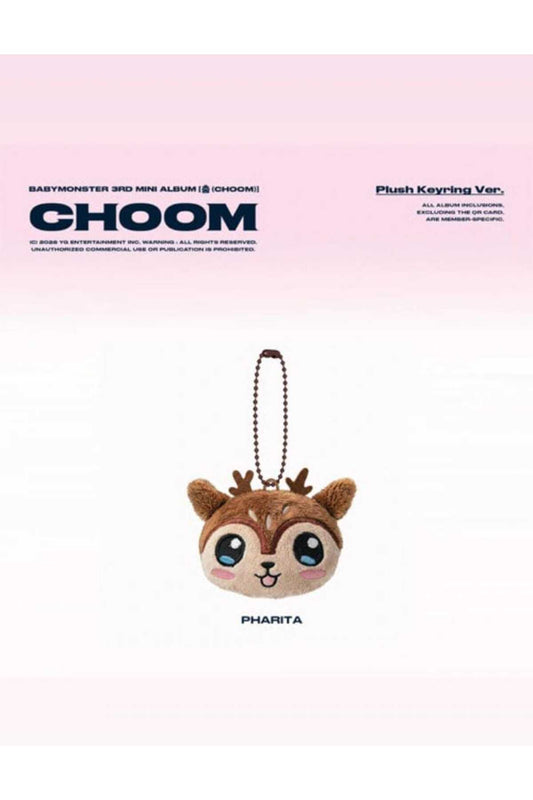 BABYMONSTER - 3rd Mini Album [춤 (CHOOM)] Plush Keyring PHARITA Ver.