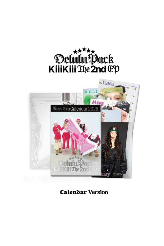 KiiiKiii - 2nd EP [Delulu Pack] Calendar. Version Album