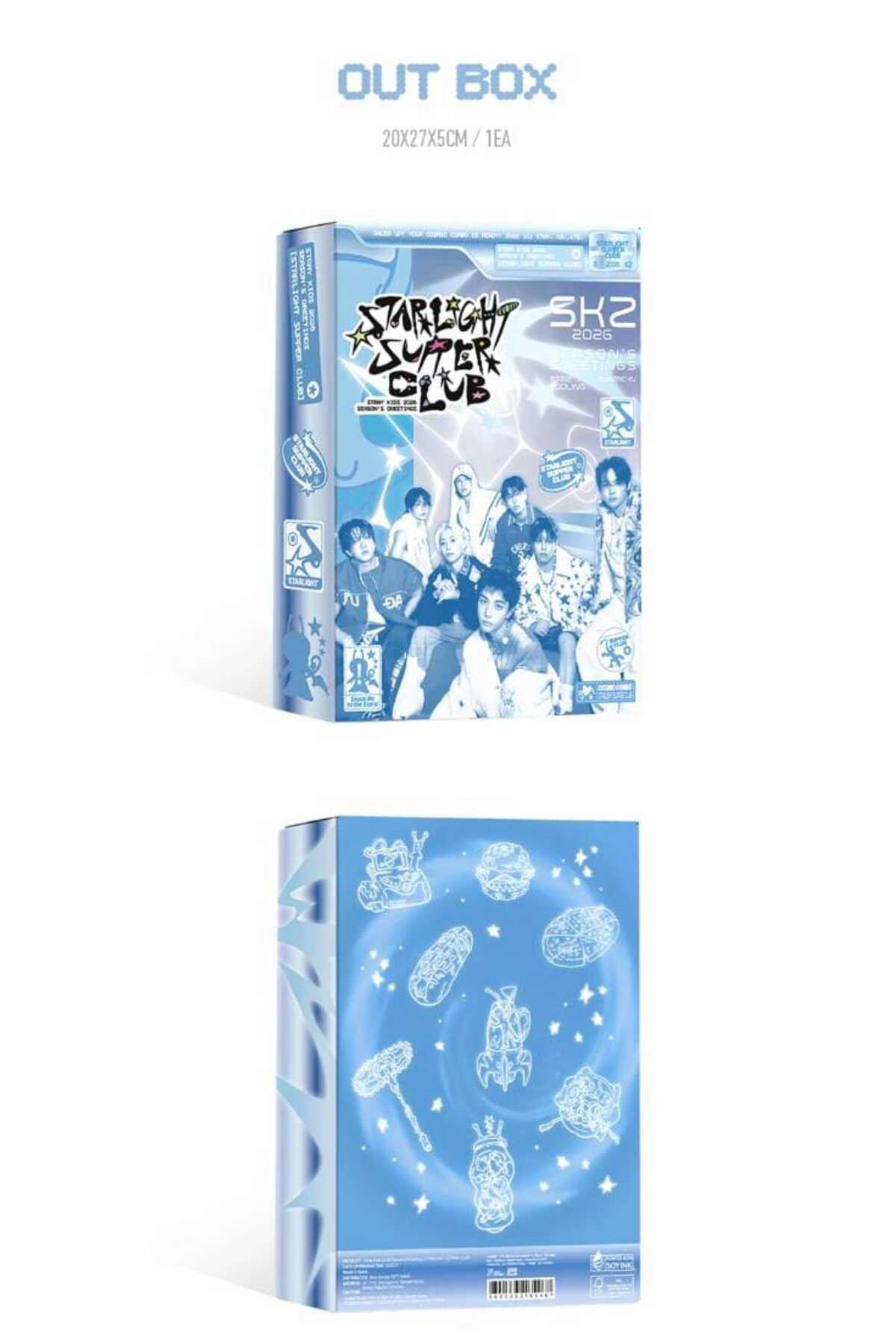 [FANS SHOP POB'lu] Stray Kids 2026 SEASON’S GREETINGS STARLIGHT SUPPER CLUB