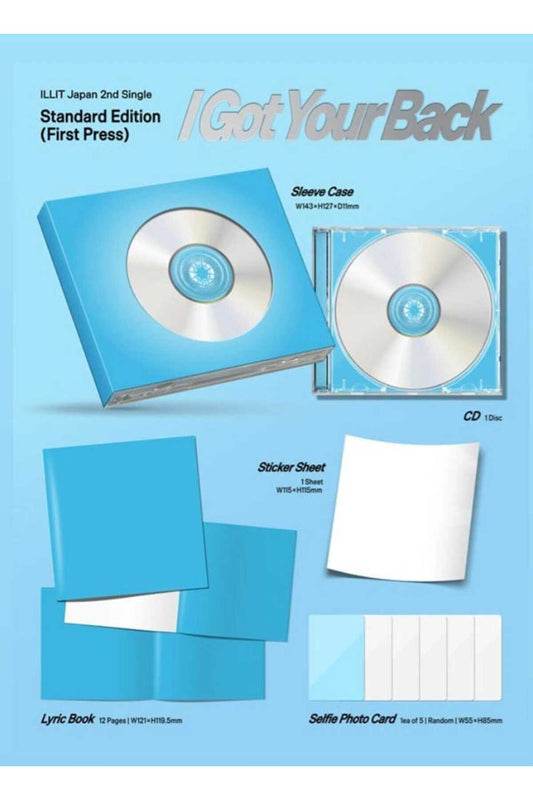 ILLIT - Japan 2nd Single [I GOT YOUR BACK] Standard Edition