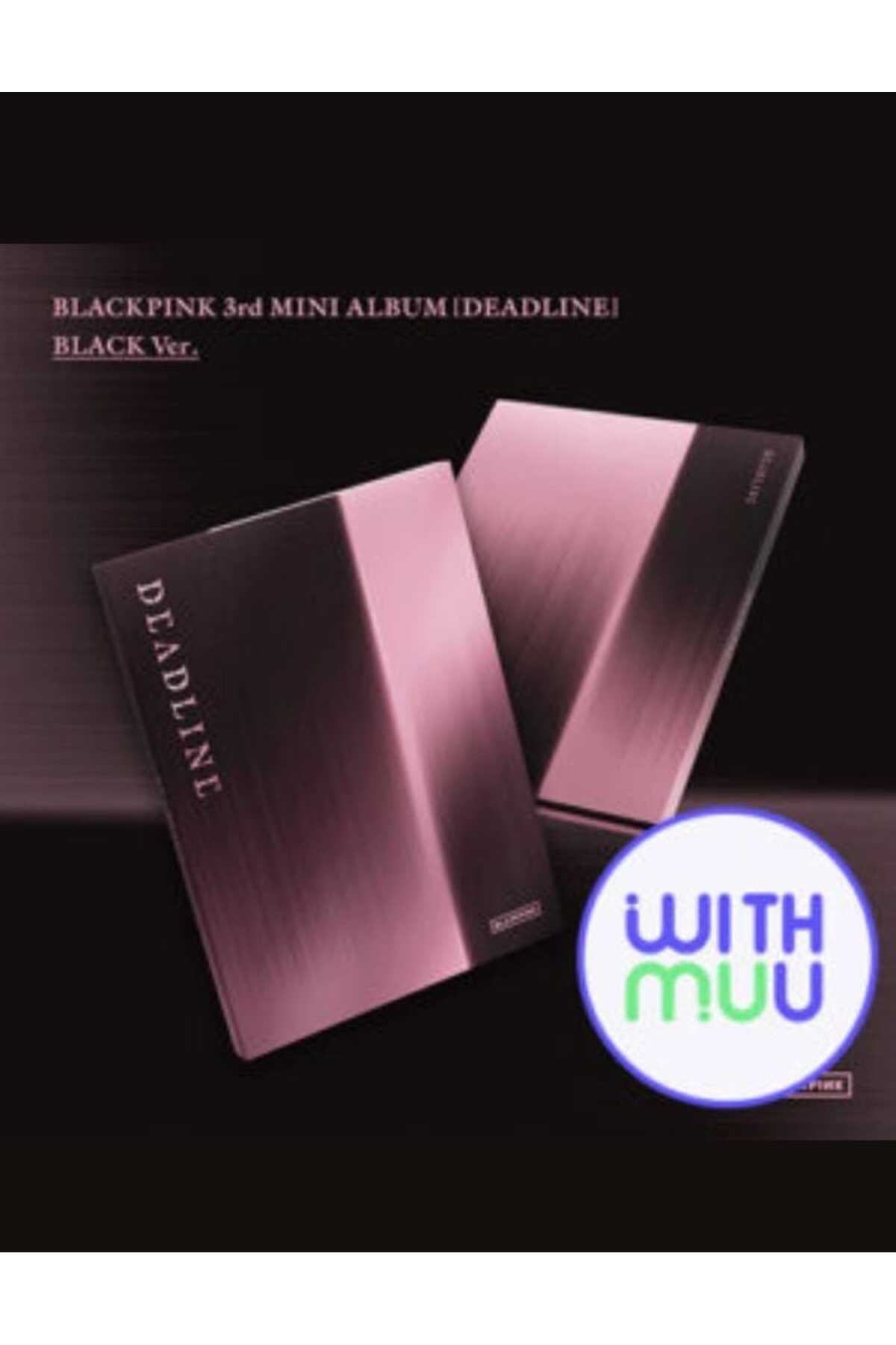 (Withmuu POB'lu) BLACKPINK - 3rd Album [DEADLINE] BLACK Ver.