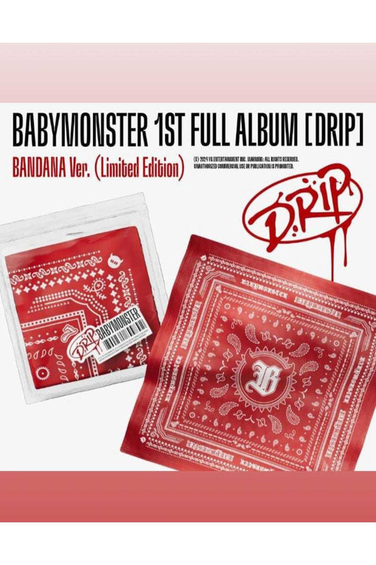 Babymonster - Drip Limited Bandana Vers. Albüm