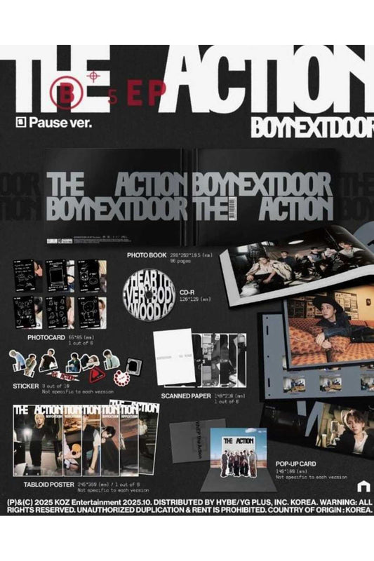 BOYNEXTDOOR - 5th EP [The Action] Standard Ver. Album