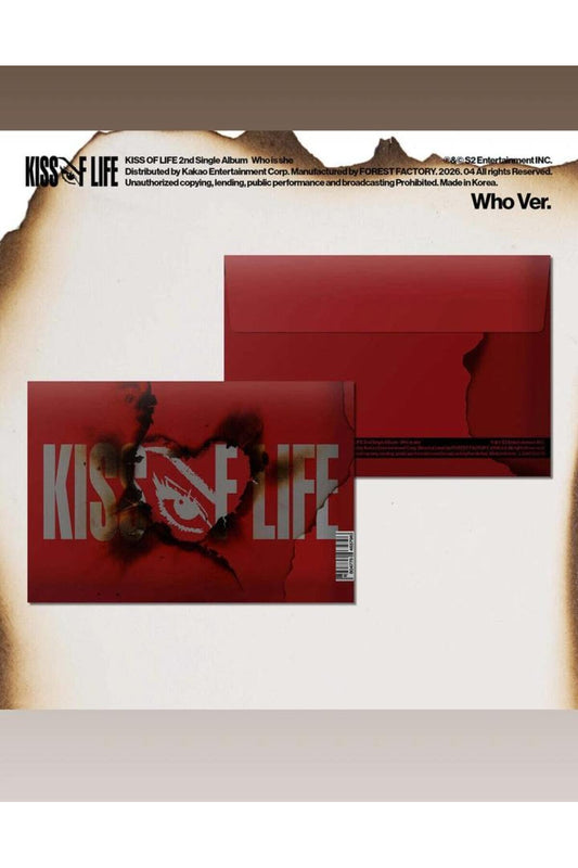 KISS OF LIFE - 2nd Single Album [Who is she] Who Ver.