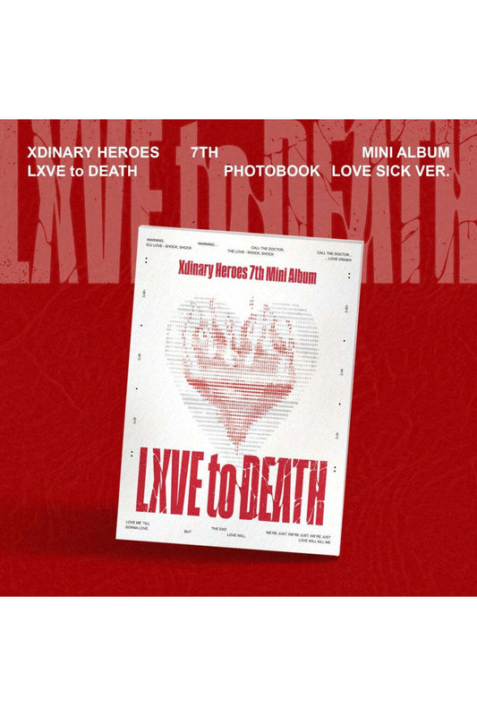 Xdinary-Heroes - 7th Mini Album [LXVE to DEATH] Photobook Ver.