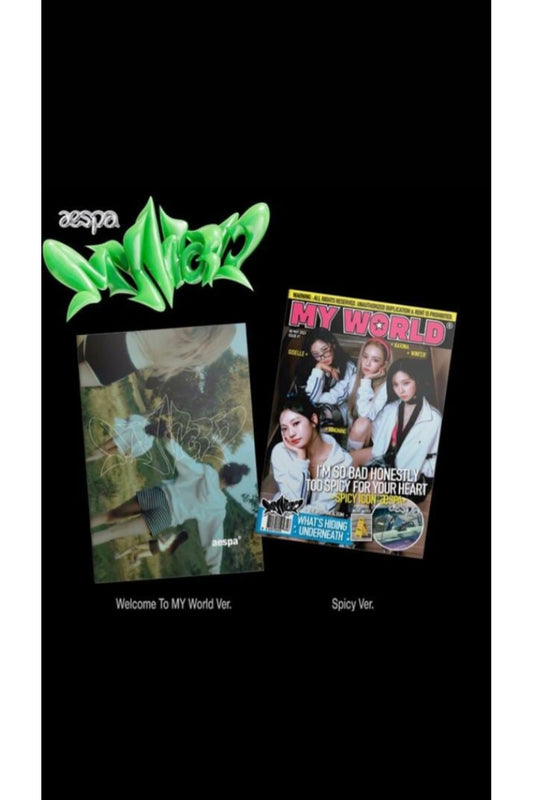 Aespa Mini Album Vol. 3 – MY WORLD (Zine Ver.) (Random)