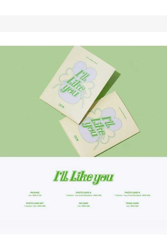 ILLIT - [I'LL LIKE YOU] 2nd Mini Album Weverse Version