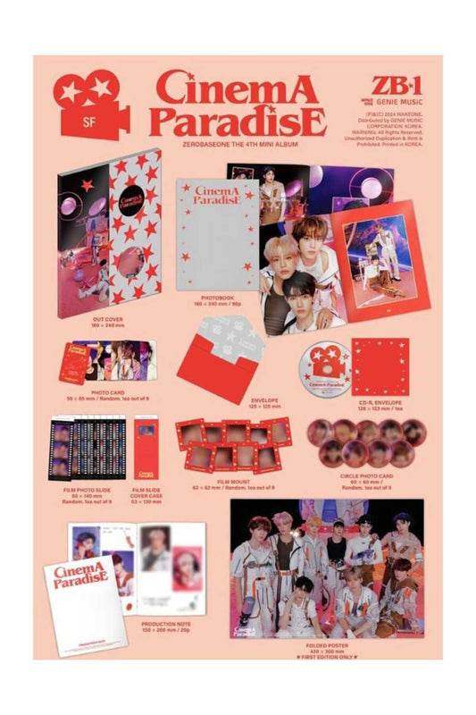 ZEROBASEONE – The 4th Mini Album [CINEMA PARADISE]