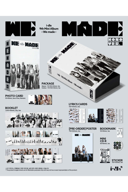 i-dle - 9th Mini Album [We made] Mono Ver.