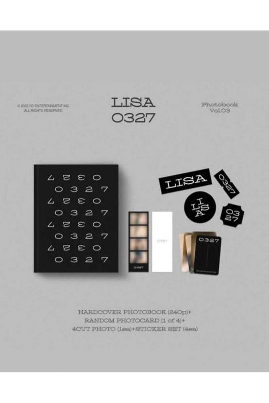 Blackpink / LISA PHOTOBOOK – 0327 (VOL.3)