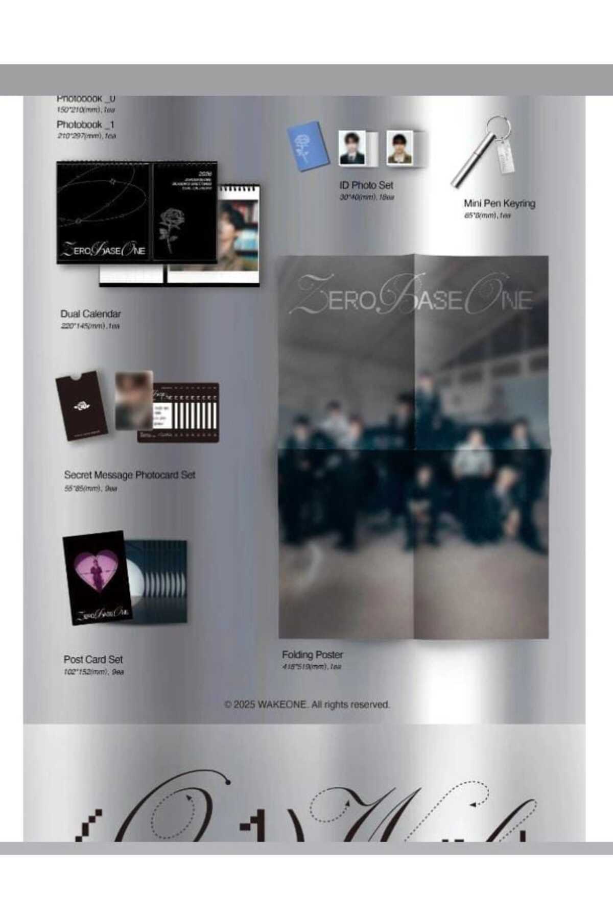 [YES24 POB] ZEROBASEONE 2026 SEASON’S GREETINGS (0_1) World