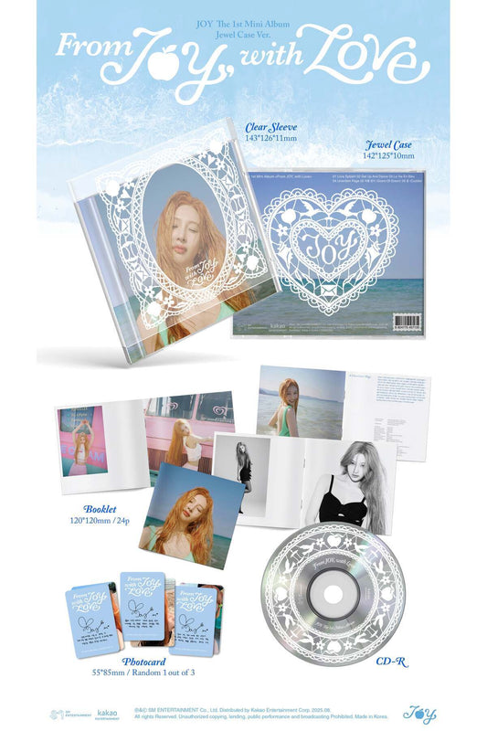 JOY - 1st Mini Album [From JOY, with Love] Jewel Case Ver.