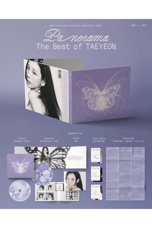 TAEYEON - [Panorama : The Best of TAEYEON] DIGIPACK Ver. Album