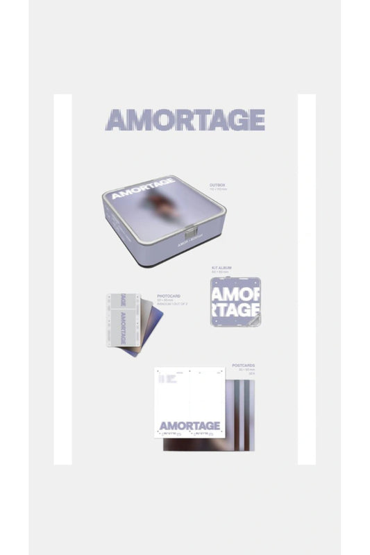 JISOO (BLACKPINK) - (AMORTAGE) (APP Ver.) Album