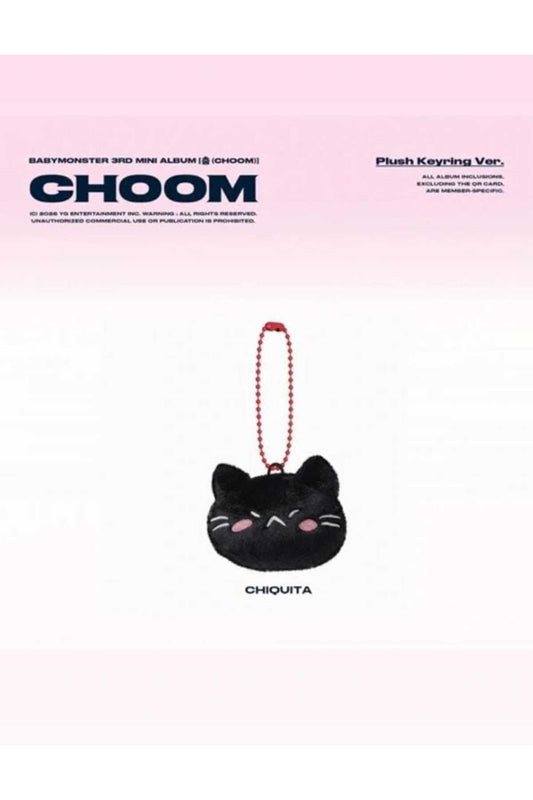 BABYMONSTER - 3rd Mini Album [춤 (CHOOM)] Plush Keyring CHIQUITA Ver.