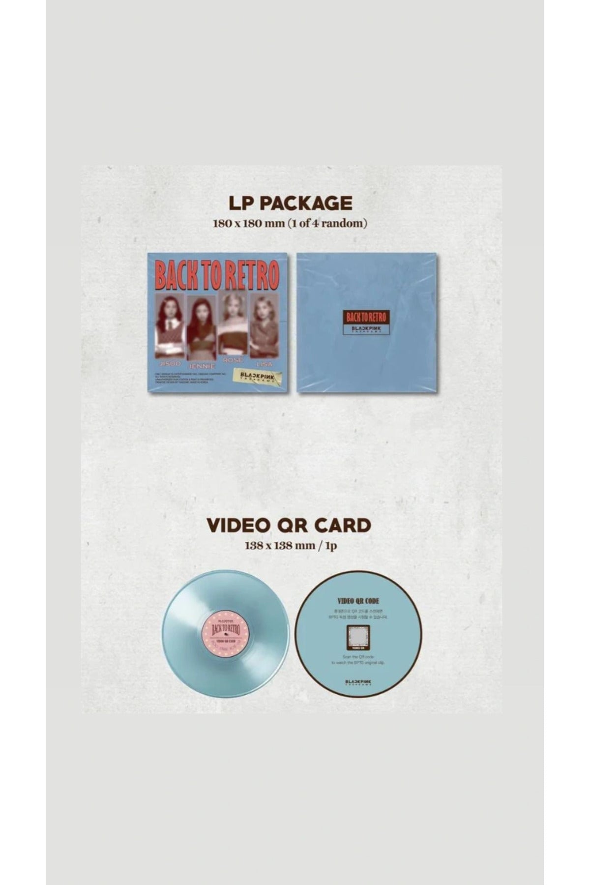 Blackpink - The Game Photocard Collection Back To Retro