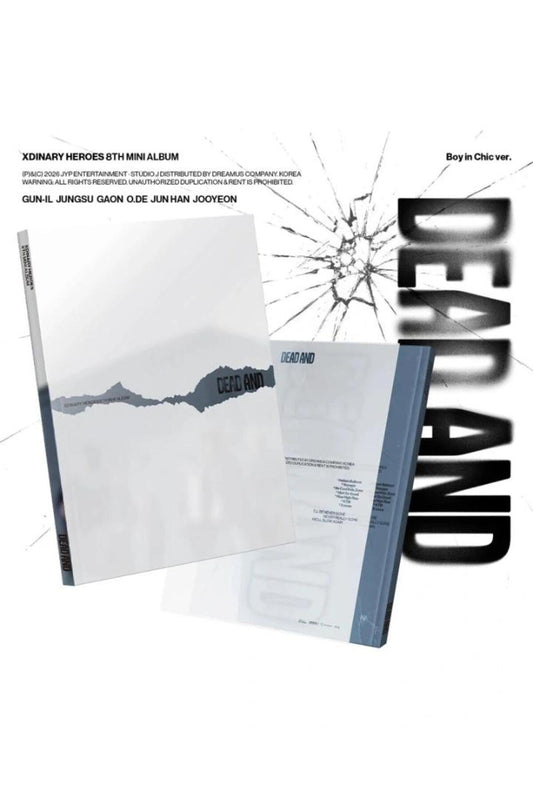 Xdinary-Heroes - 8th Mini Album [DEAD AND] Photobook Ver.