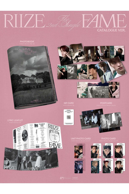 RIIZE - 2nd Single Album [Fame] Catalogue Ver. (Smart Album)