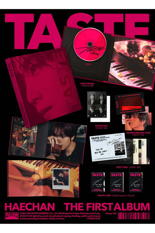 HAECHAN - 1st Album [TASTE] Savory Ver.