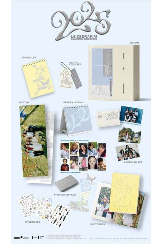 LE SSERAFIM - 2025 SEASON'S GREETINGS Set
