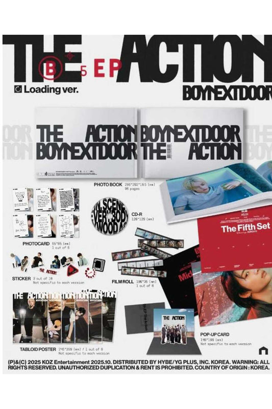 BOYNEXTDOOR - 5th EP [The Action] Standard Ver. Album