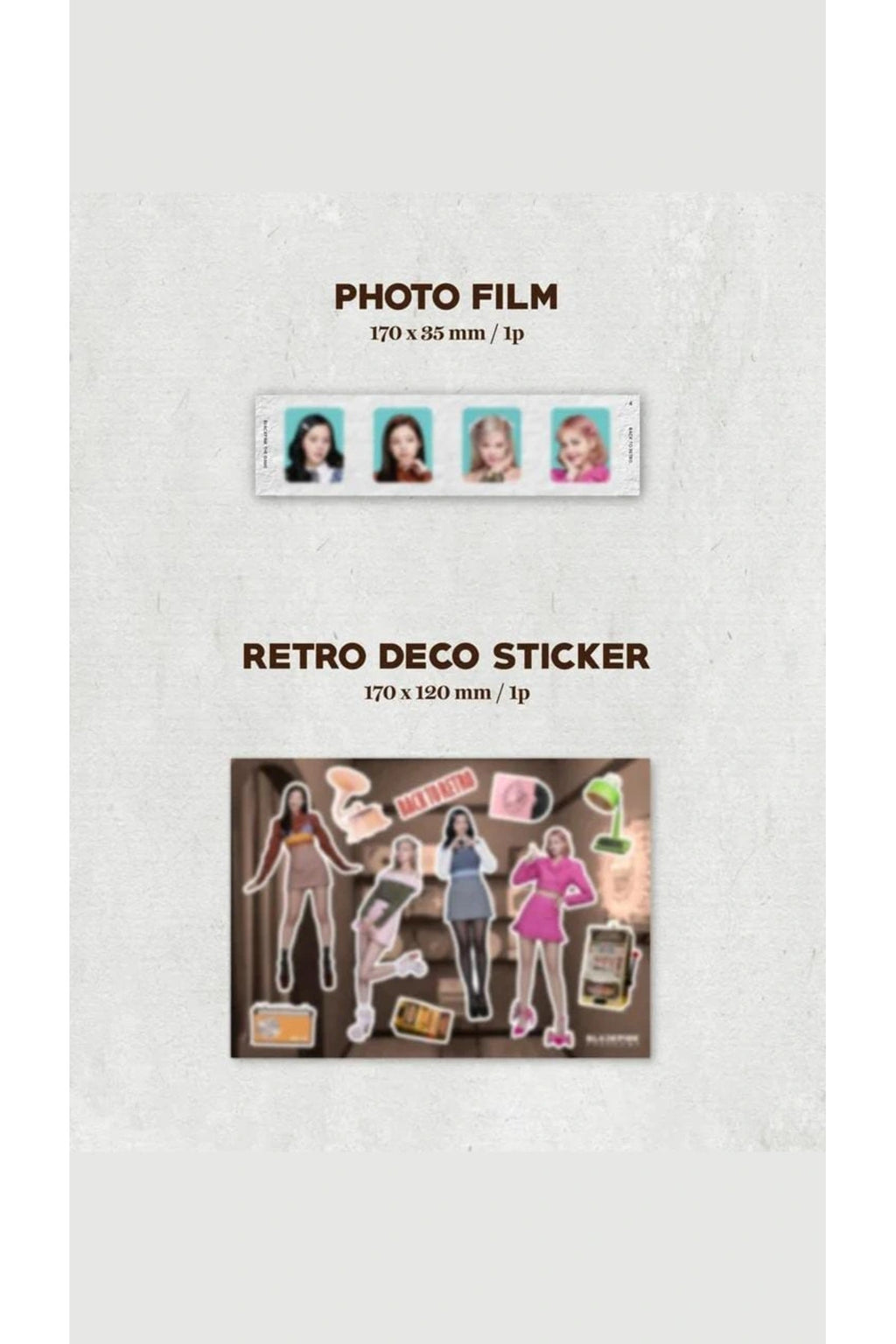 Blackpink - The Game Photocard Collection Back To Retro