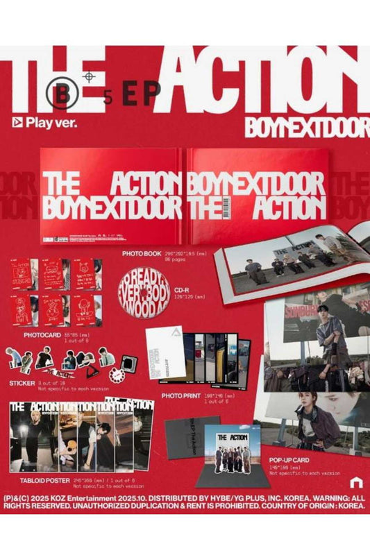 BOYNEXTDOOR - 5th EP [The Action] Standard Ver. Album
